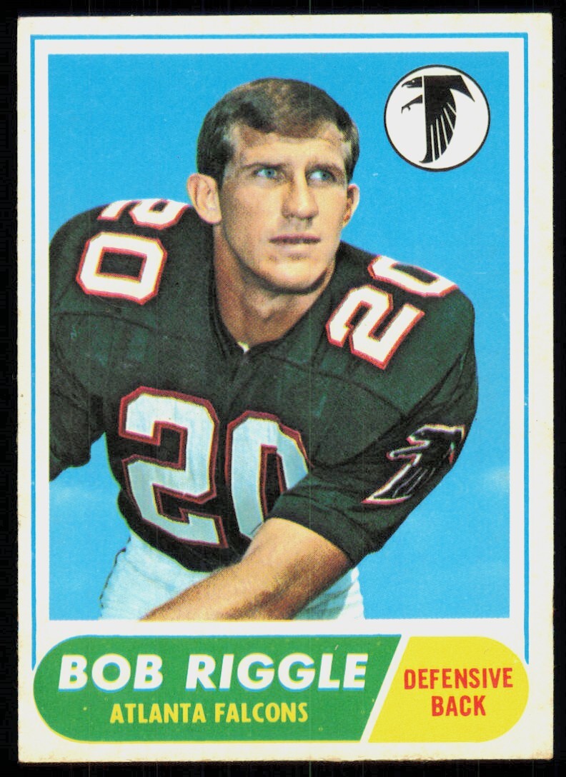 1968 Topps Bob Riggle Atlanta Falcons #73