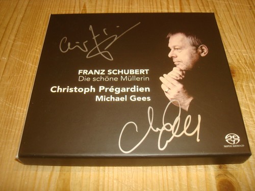 CHRISTOPH PREGARDIEN & MICHAEL GEES Die schöne Müllerin SACD BOX Signed Signiert - Afbeelding 1 van 2