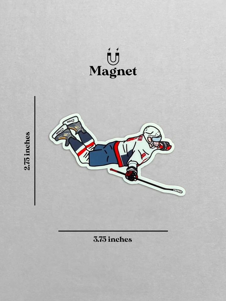 Washington Hockey | Alexander Ovechkin (Record Celebration) | Fridge Magnet Foto 2 de 2