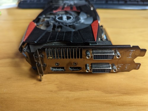 Asus GTX 780 graphics video card GTX780-DC2OC-3GD5 Direct CUII GDDR5 DP DVI HDMI - Picture 3 of 6