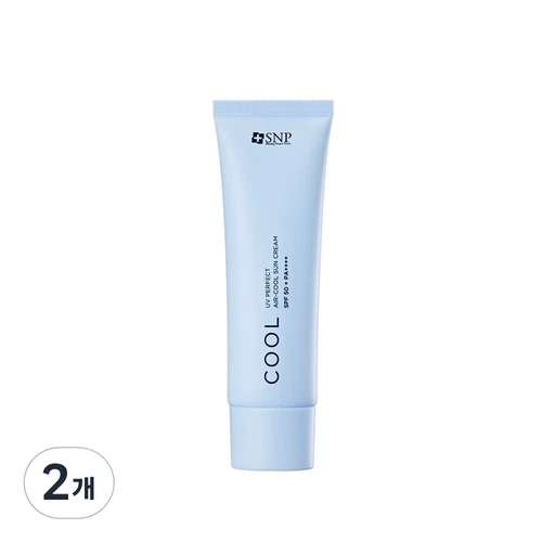 SNP UV Perfect Air Cool Sun Cream SPF50+ PA++++, 50ml, 2pcs