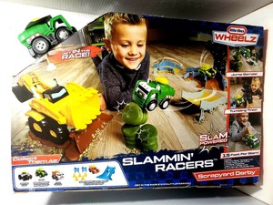 little tikes wheelz slammin racers scrapyard derby