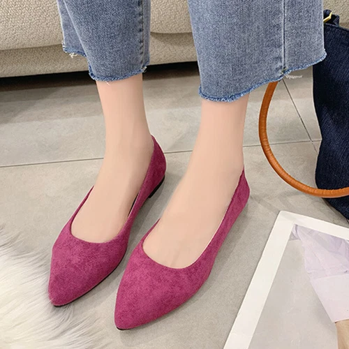 Women Flats Slip On Loafers Walking Women's Comfort Fashion Casual Shoes - Bild 74 von 87