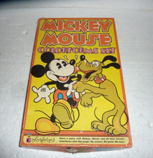 Vtg Colorform's Mickey Mouse Play Set
