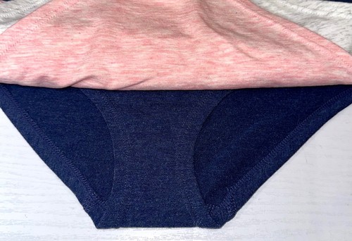 NAUTICA GIRLS 4-Pack Super Soft Bikini Underwear Panties Nylon Rayon Size S M - Picture 3 of 8