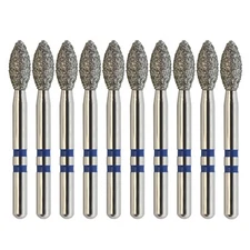 Zirconia Adjustment Diamond Burs Football FG Z368/023M High Speed 10pcs/pk