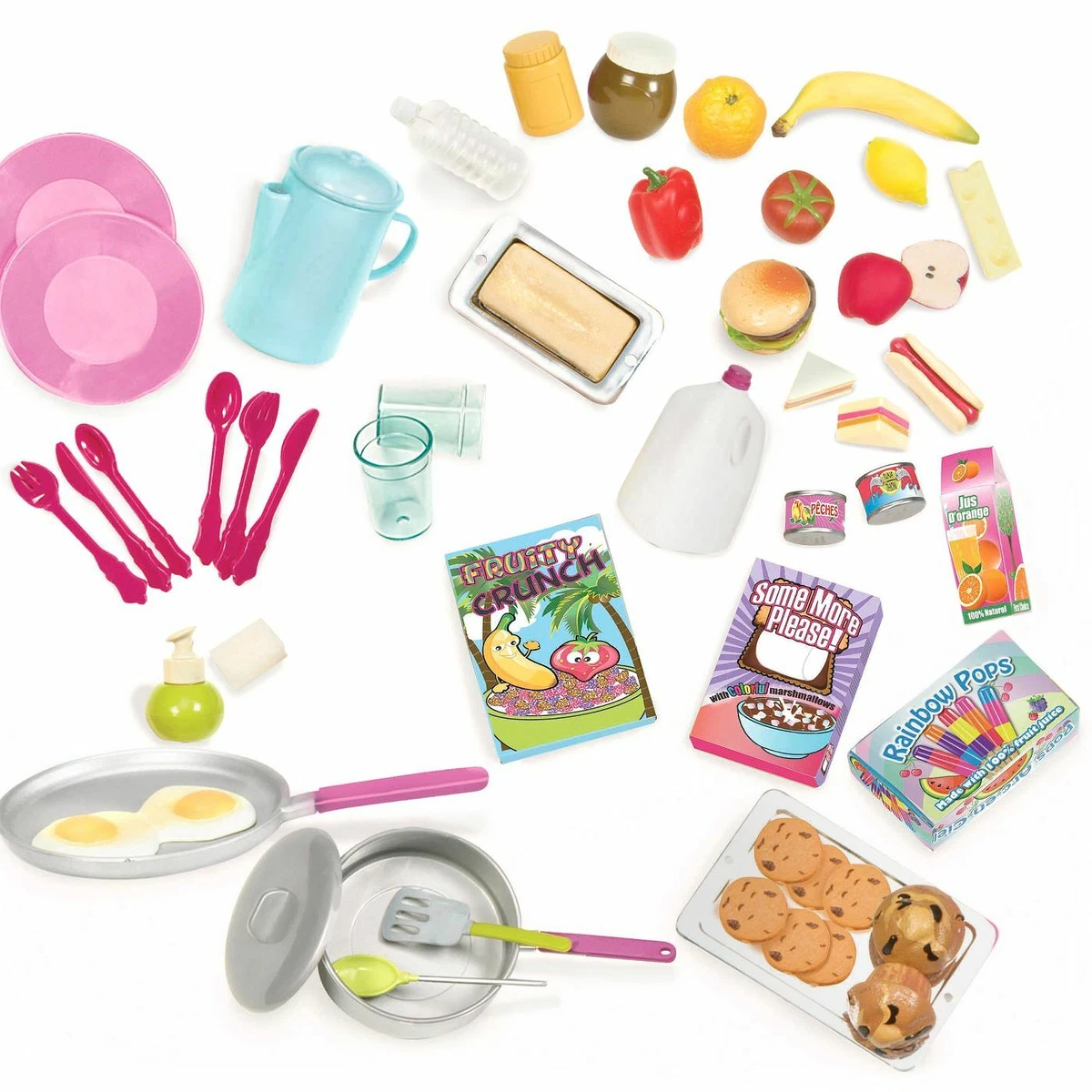 Our Generation Wake Up to Flavor Pancake Accessory Set for 18 Dolls