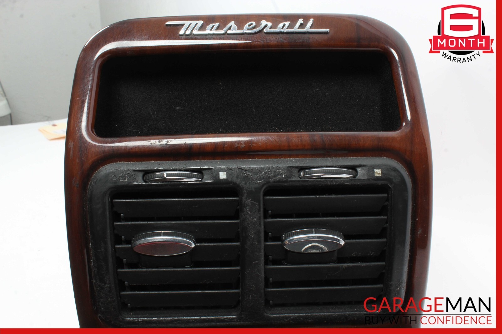 03-13 Maserati Quattroporte Center Console Armrest Storage Assembly OEM