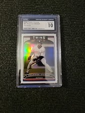 2006 Topps Chrome Baseball Shannon Steward Refractor - CGC 10 - GS205