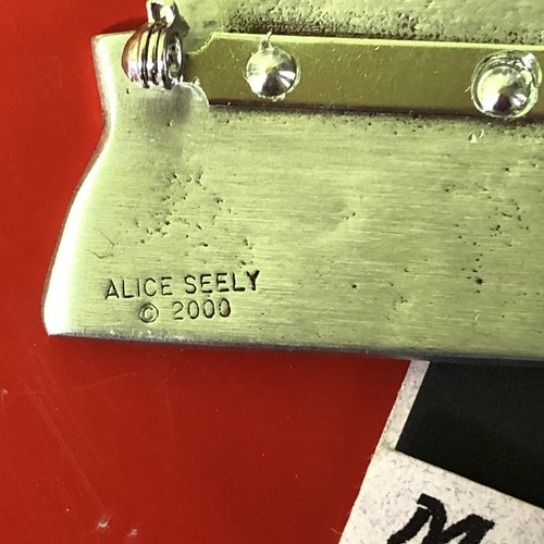 Estate Find, Alice Seely Pewter Tears of The Nile, Urban Fetishes Pin - Picture 11 of 12
