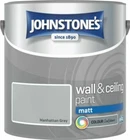 Johnstones Manhattan Grey Matt Emulsion Walls & Ceilings 2.5L