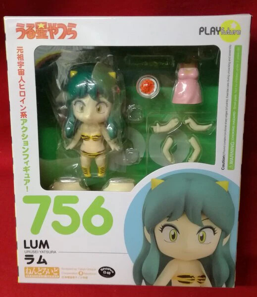コミック・アニメ Nendoroid Urusei Yatsura Lum 756 Japan Nendoroid 756 Lum Urusei Yatsura Action Figure Play Future