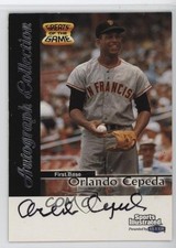 1999 Fleer Sports Illustrated Greats of the Game Orlando Cepeda Auto HOF v0v