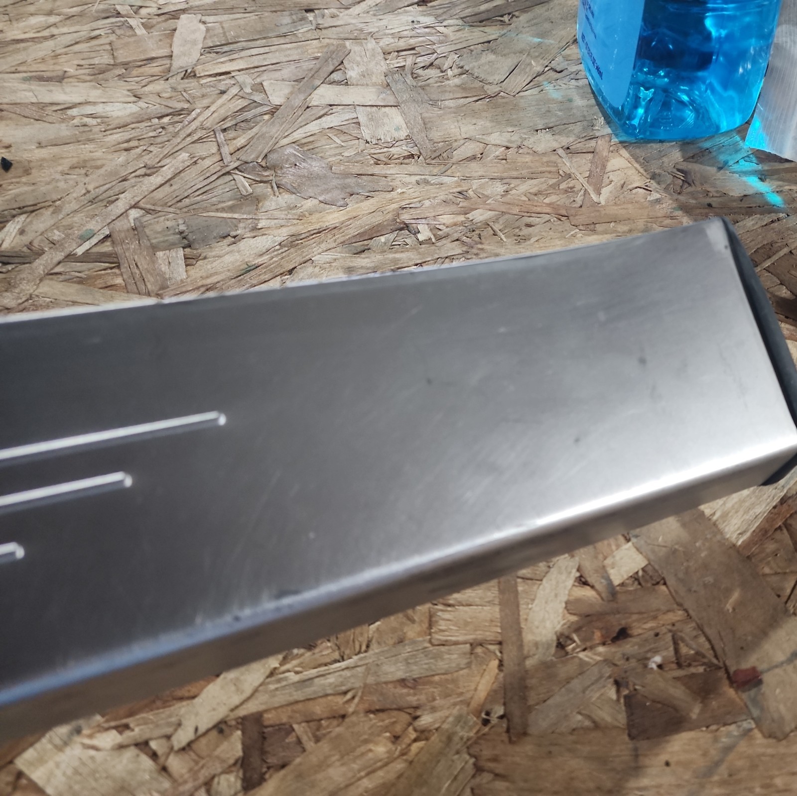 06-12 Bentley Continental Flying Spur Scuff Plate Sill Front Left OEM 3W5853537D