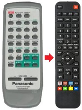 Telecomando adatto per Panasonic SA-AK44