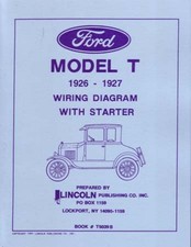 1926-1927 Ford T Wiring Diagrams Manual