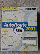 Microsoft AutoRoute 2001 [GB]-In Retail Box | Program Software