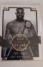 2016 Topps UFC Top of the Class - Top of the Class Jon Jones #TOC-20 Black
