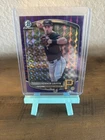 2025 Bowman Draft Chrome Konnor Griffin Purple Geometric Refractor #/250 Pirates