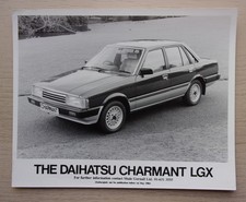 DAIHATSU CHARMANT LGX orig 1984 UK Mkt Press Photograph