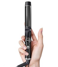 1 Inch Mini Travel Curling Iron, 100-240V Travel Dual Voltage Curling Iron for S