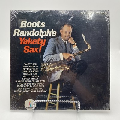 Boots Randolph Yakety Sax Monument Records SLP-18002 1963 (open Shrink Wrap VG+