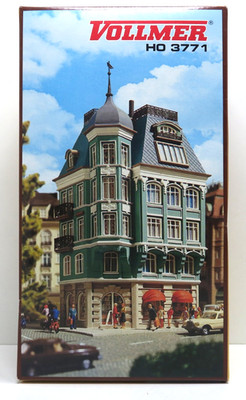 Bankhaus, Bank Bankgebouw, ungebaut, Vollmer H0, 3771, OVP, HH