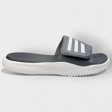 Adidas Hombre Alpharesponse Slide Sandalia Gris Cinco/Gris Tablero JP5398