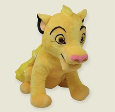 Disney Simba Plush Kids Backpack Yellow