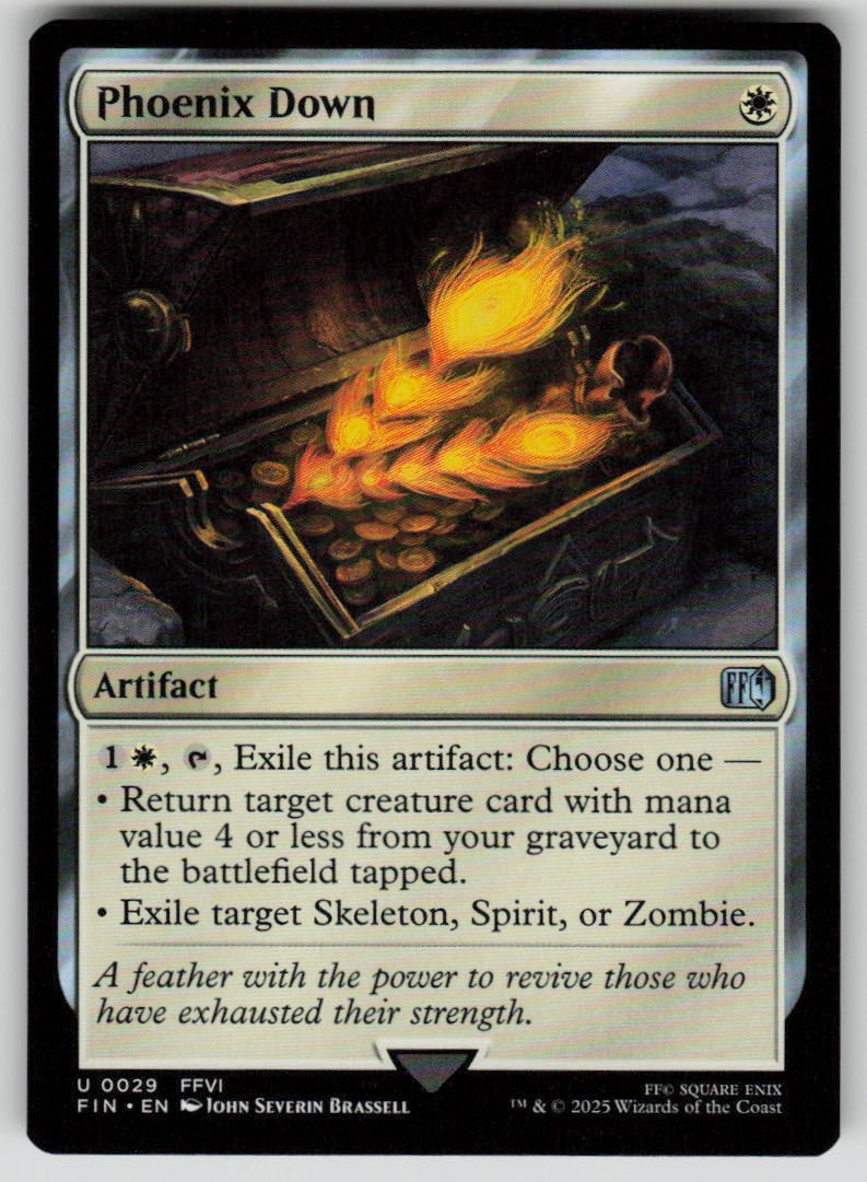 Phoenix Down Uncommon FINAL FANTASY 29 MTG Near Mint 2025