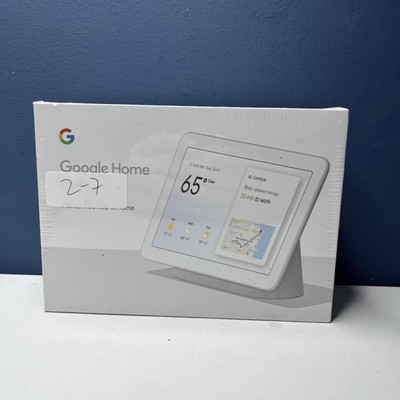 Google Nest Hub with Built-In Google Assistant, Chalk (GA00516-US) (New)