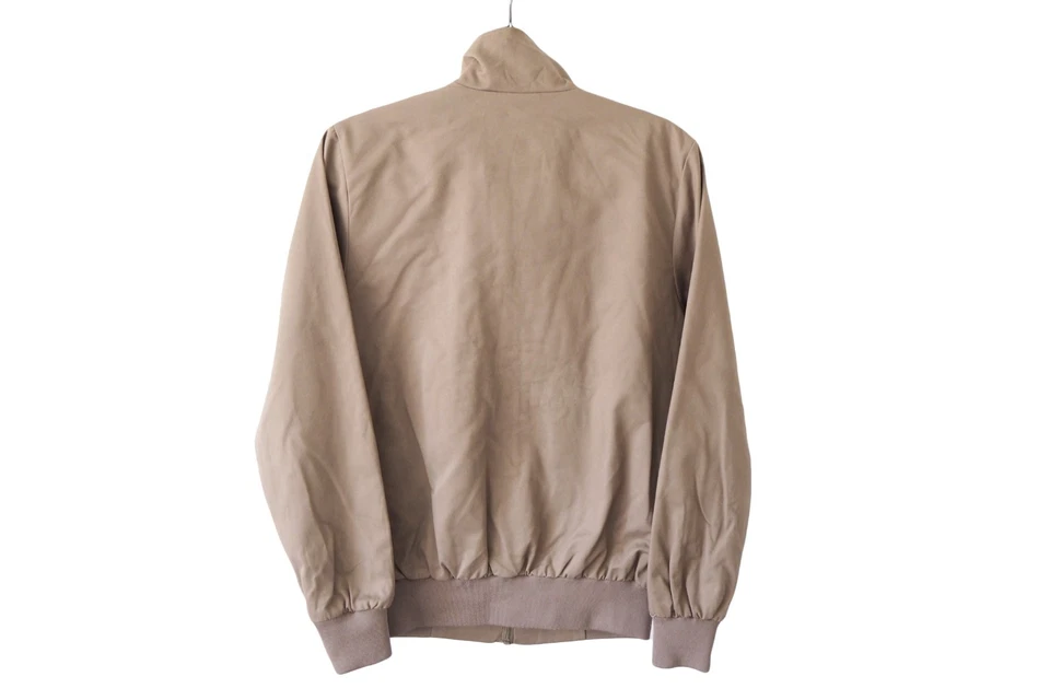 Chaqueta Harrington Vintage Cremallera Completa Estilo Informal Cuello Talla S 00s Foto 2 de 4