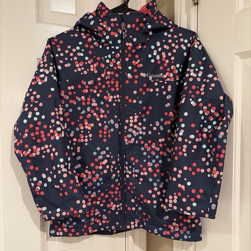 Columbia Kids' Rain Jacket Medium, Waterproof, Windbreaker, Size 10/12