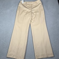 Brooks Brothers Pants Womens 10 Beige Caroline Fit Wool Lined Dress Slacks NWT