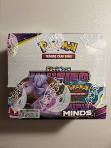 unified minds booster box price Sun and Moon Unified Minds Booster Box