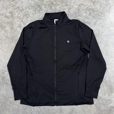 FootJoy Jacket Womens Large Black Full Zip Golf Stretch Performance Layer
