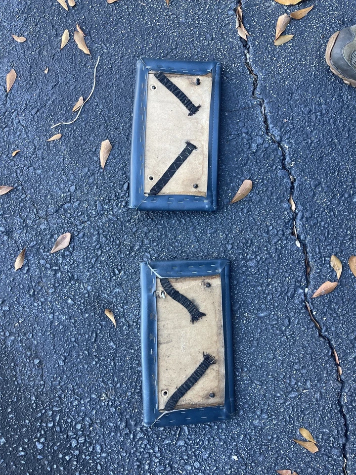 Chevy GMC Truck Suburban Blazer 1981-1991 azul mapa de puerta bolsillo sillín bolsa par Foto 3 de 3