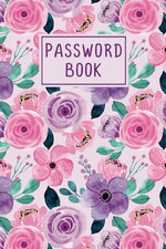 Password Book with Alphabetical tabs large print password keeper logbook.
