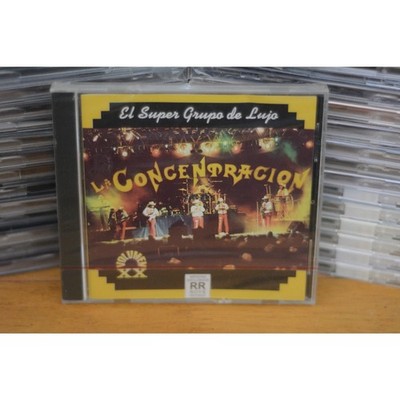 El Super Grupo de Lujo La Concentracion CD Volumen XX Latin Album 1999 Sealed