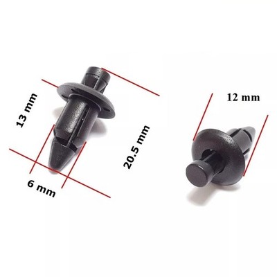 NIETCLIPS 1 Stück VERKLEIDUNG HONDA X ADV 750 CRF 1000 AFRICA TWIN NC 700 750 X S