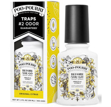 Poo-Pourri Before-You-Go Toilet Spray, Original Citrus, 2 Fl Oz, up to 100 Uses,
