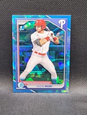 2024 Bowman Chrome Draft DANTE NORI sapphire refractor - RC - 1st - Phillies