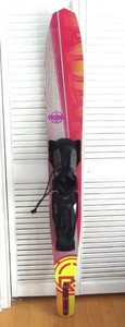 RADAR Butter Knife Slalom Water Ski 65" wth Prime Bindings-AS IS See Description