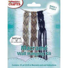 Pepperell Mini Macrame Hanging Heart Kit- - MMHHK