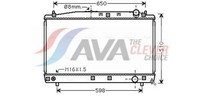 MotorküHler WasserküHler ** Clever FIT ** AVA Clever Choice TO2366 FüR Avensis