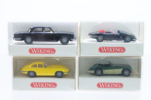 H0 Wiking 1:87 Jaguar Rolls Royce Austin Healey Konvolut PKW OVP/N45