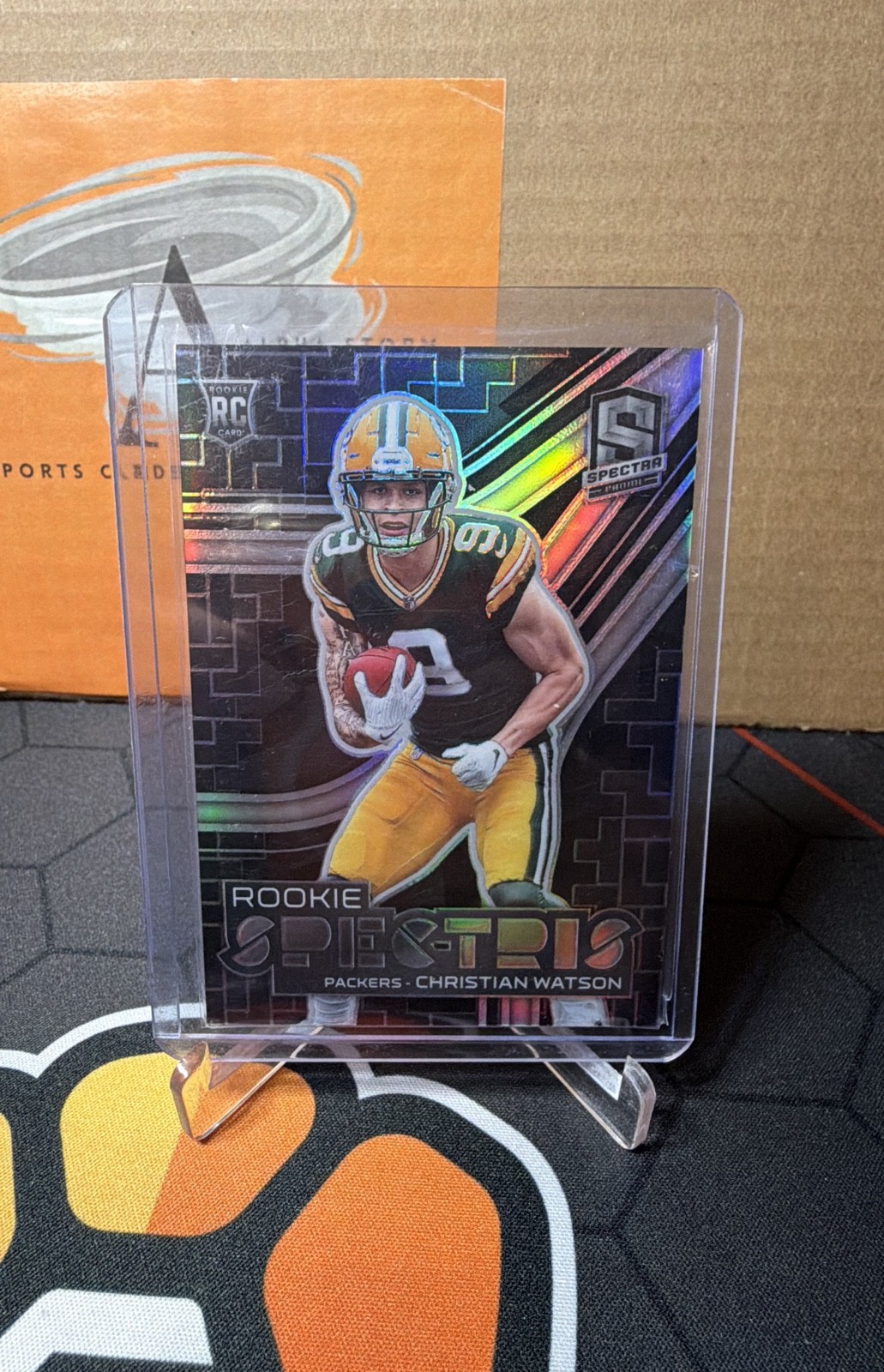 2022 Panini Spectra - Rookie Spectris Christian Watson #RSP-12 /99 (RC)