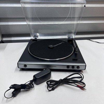 Audio-Technica AT-LP60X Fully Automatic Belt-Drive Turntable -Black/Silver WORKS