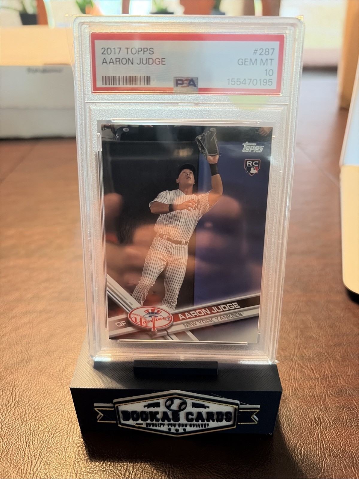 2017 Topps Aaron Judge Rookie RC #287 PSA Gem Mint 10 💎 New York Yankees MVP