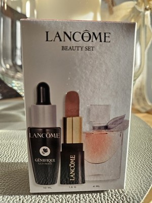 LANCOME Beauty Set: La VIE EST BELLE + L'absolu Rouge + ULTIMATE Genifique NEU!